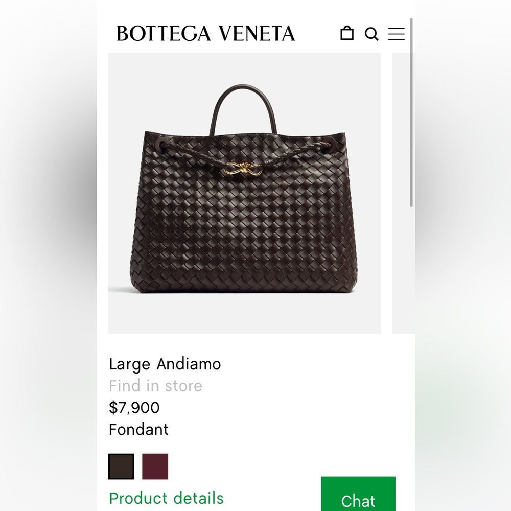 Rare Bottega Veneta Roma large handbag - Picture 15 of 17